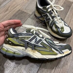 New Balance 1906A Olive Juice Sea Salt sneakers